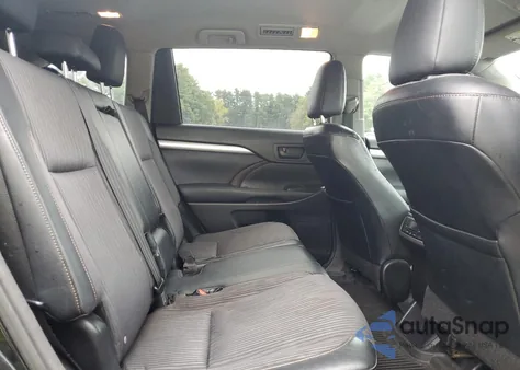 2014 Toyota Highlander Le из США, поврежденный, VIN 5TDBKRFH7ES010341